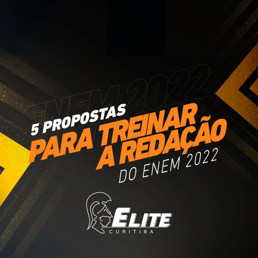 Enem 2022: 5 propostas para treinar redação