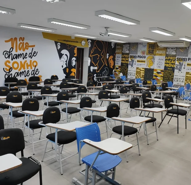 Sala de aula do Elite Curitiba